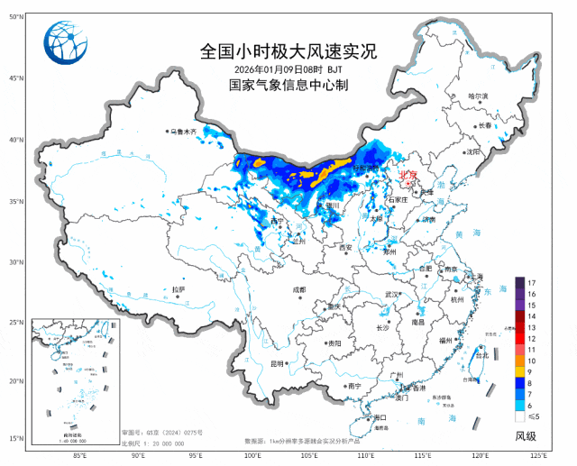 “大风吹得眼都睁不开”！今天北方风力会减弱吗？预报来了