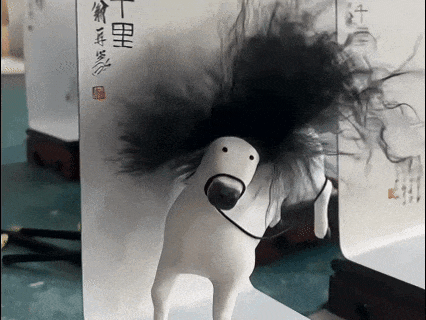 火出圈！一头潦草秀发，放荡不羁的疯感...网友：好抽象