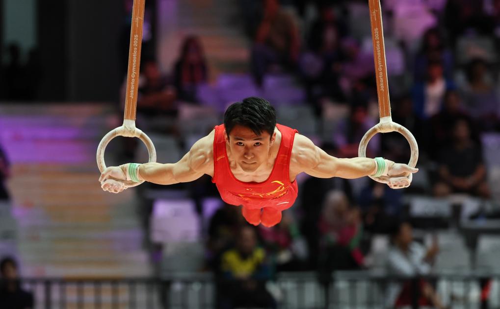 体操世锦赛｜桥本大辉实现男子全能“三连冠”