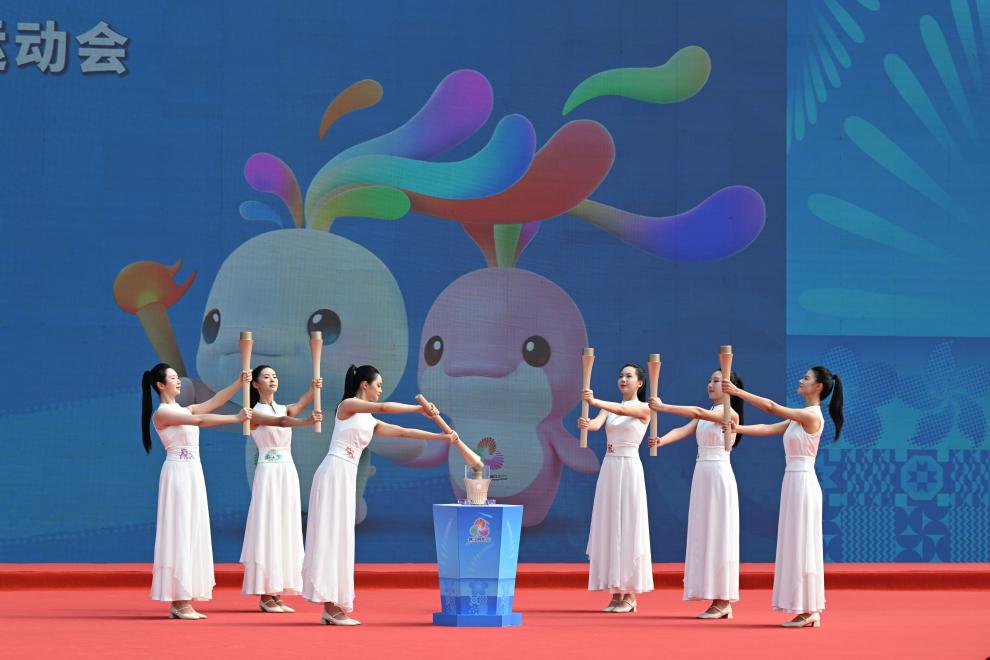 追光丨“十五运会” 猴赛雷！