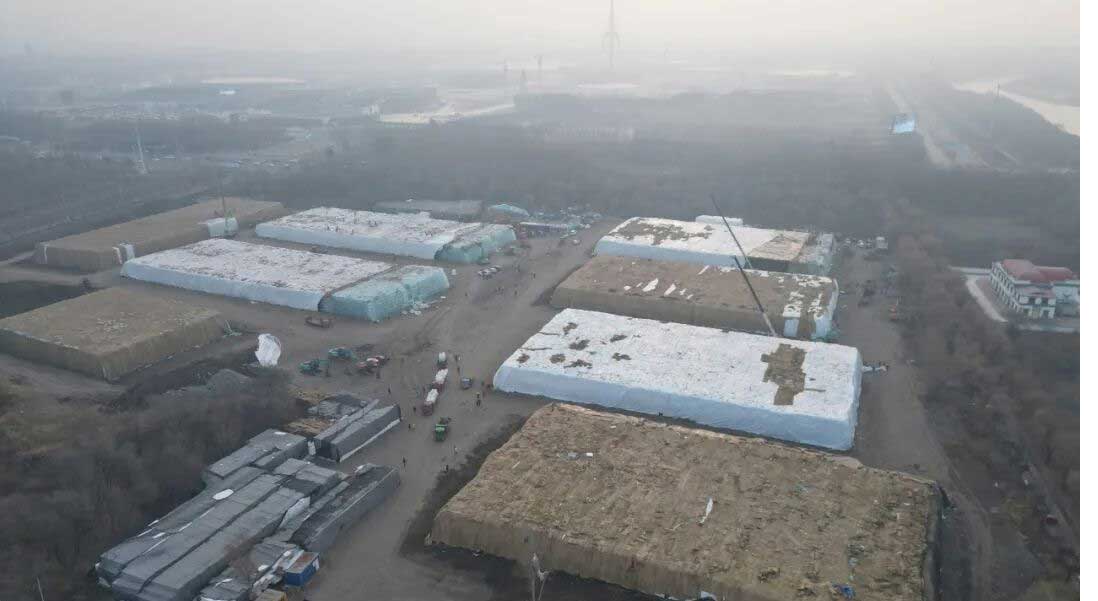 哈尔滨冰雪大世界开工!从盛夏到寒冬,揭秘存冰不化的“魔法” 哈尔滨冰雪大世界开工!从盛夏到寒冬,揭秘存冰不化的“魔法”