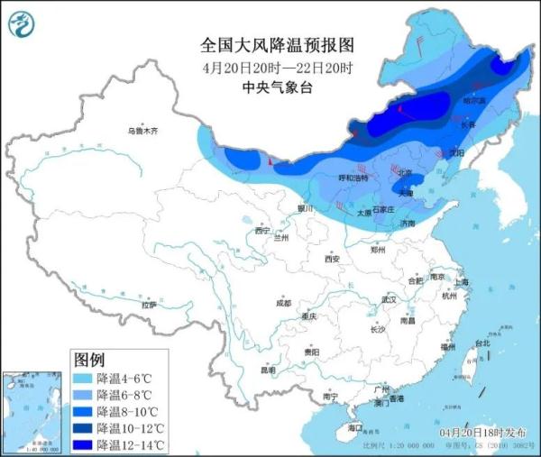 注意！北方入春来最大范围大风沙尘来袭