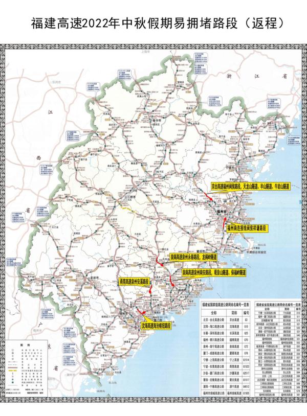 事关2022年中秋假期出行！福建发布重要提醒！