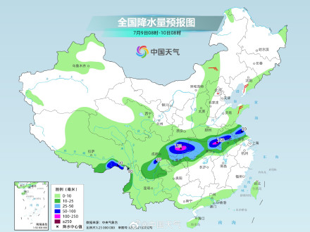 河南山东等地有强降雨 南方大范围高温持续