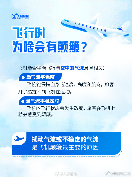 科普帖！坐飞机遇到颠簸是怎么回事？遇到颠簸怎么做？