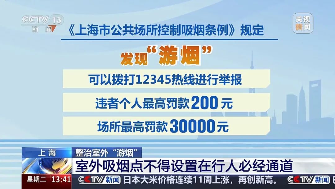 对“边走边抽烟”说不！这座大城市对“游烟”出手了