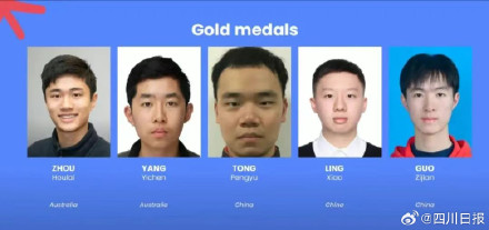 四川唯一！成都七中学生国际物理奥赛夺金