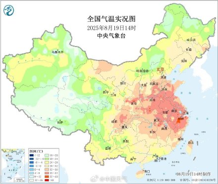 浙江陕西包揽全国最高温前十 新疆等地气温大幅下降