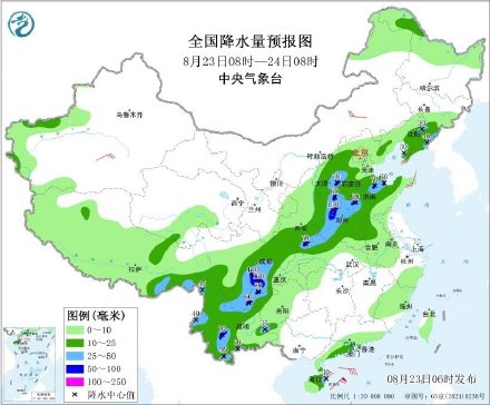 华北东北有较强降雨和强对流 江淮江南等地有持续性高温
