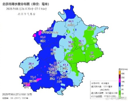“温柔型”暴雨来袭 今天全国雨量榜上北京占七席