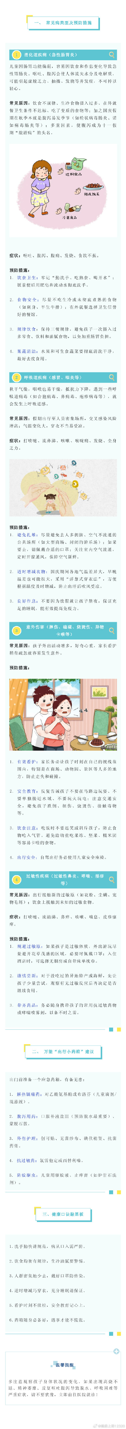 做足功课预防“旅游病”→国庆假期“健康贴士”，为儿童出行“保驾护航”
