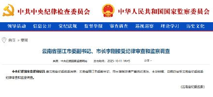 丽江市长李刚被查