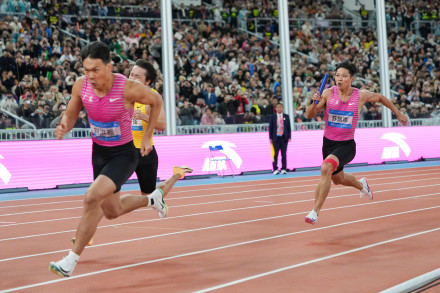 苏炳添向全国观众告别