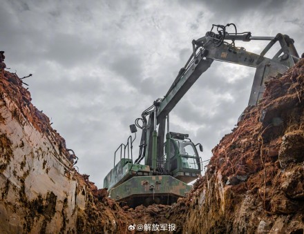 组图！直击武警工兵分队演练现场