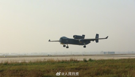 九天无人机圆满完成首飞任务