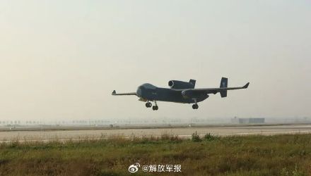 “九天”无人机成功首飞