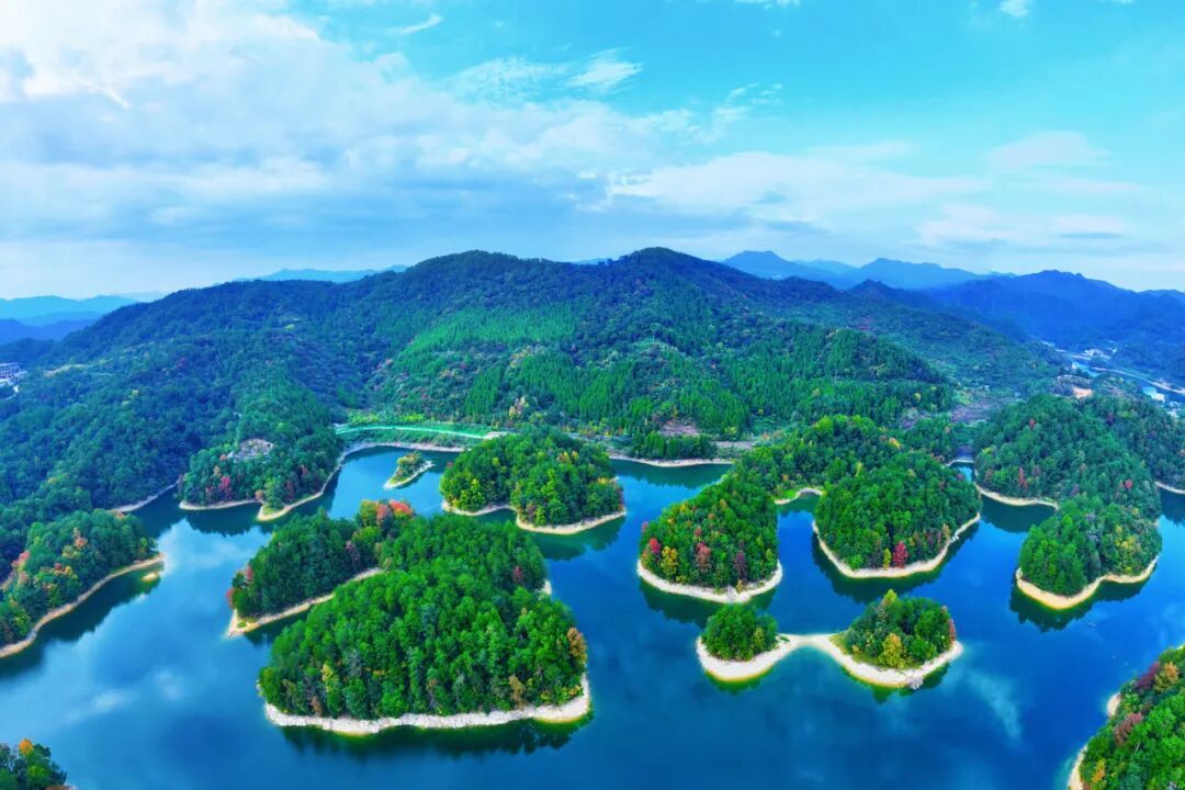 震撼!杭州千岛湖惊现一座“黑色小岛” 震撼!杭州千岛湖惊现一座“黑色小岛”