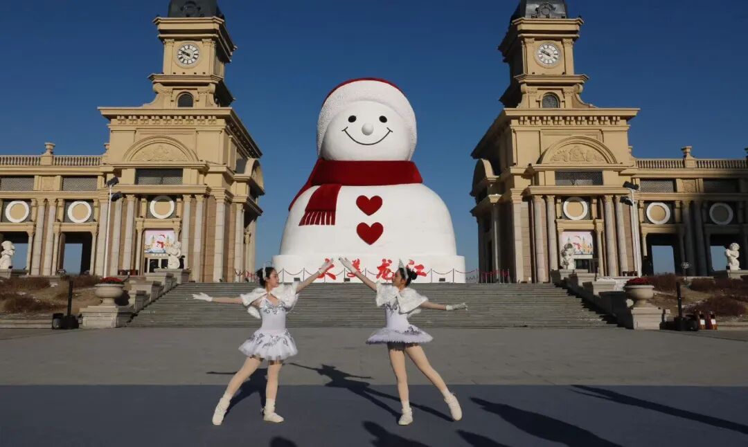 哈尔滨网红大雪人,回归! 哈尔滨网红大雪人,回归!