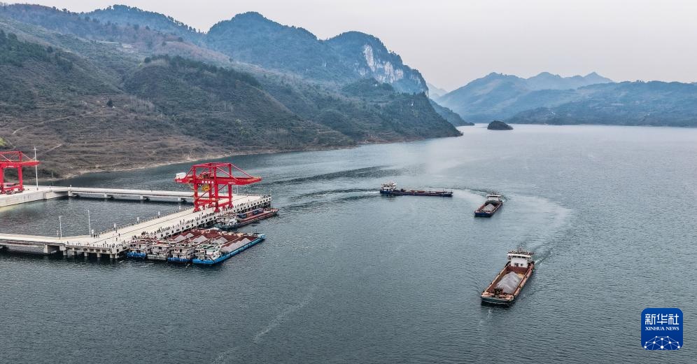 贵州:瓮安港云中港区正式开港 贵州:瓮安港云中港区正式开港