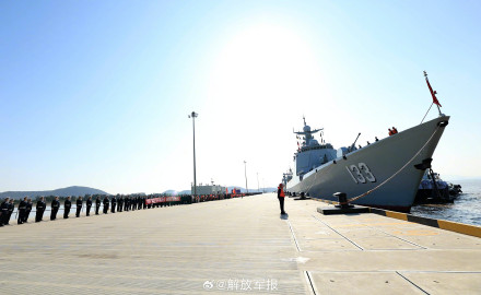 欢迎回家！海军第47批护航编队凯旋