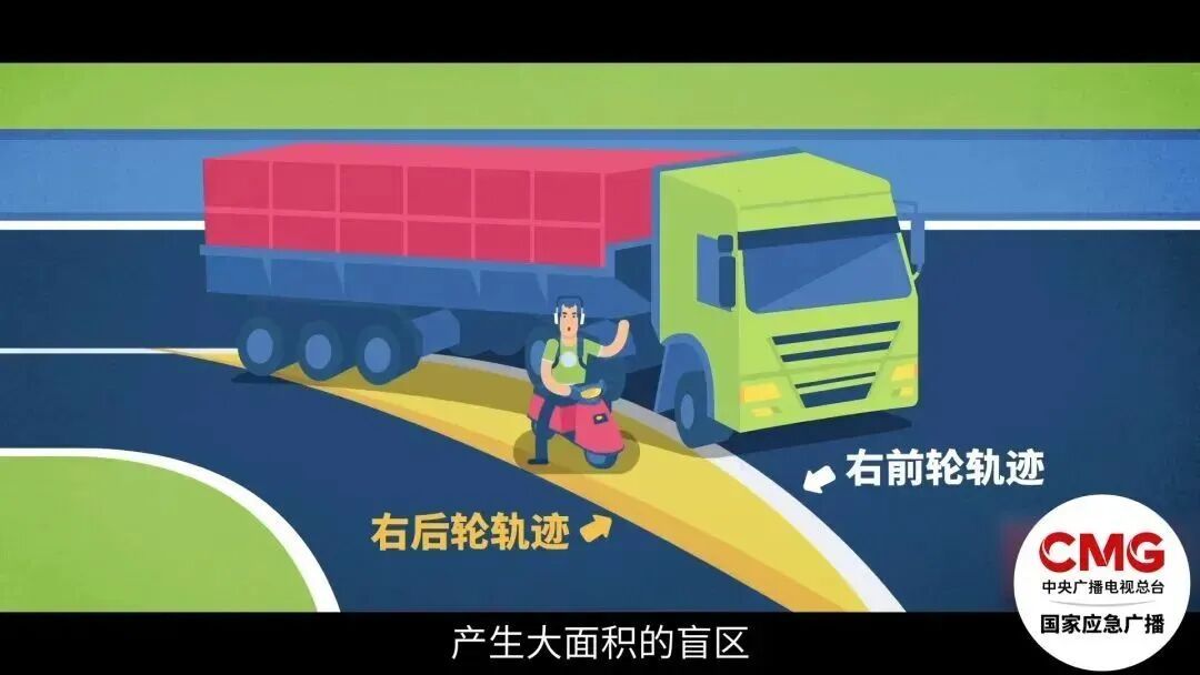 女子骑电动车发生车祸被卡车碾过,这个习惯让她保住命 女子骑电动车发生车祸被卡车碾过,这个习惯让她保住命