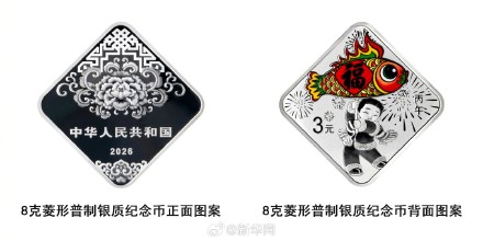 2026年贺岁纪念币纪念钞来了,先睹为快! 2026年贺岁纪念币纪念钞来了,先睹为快!