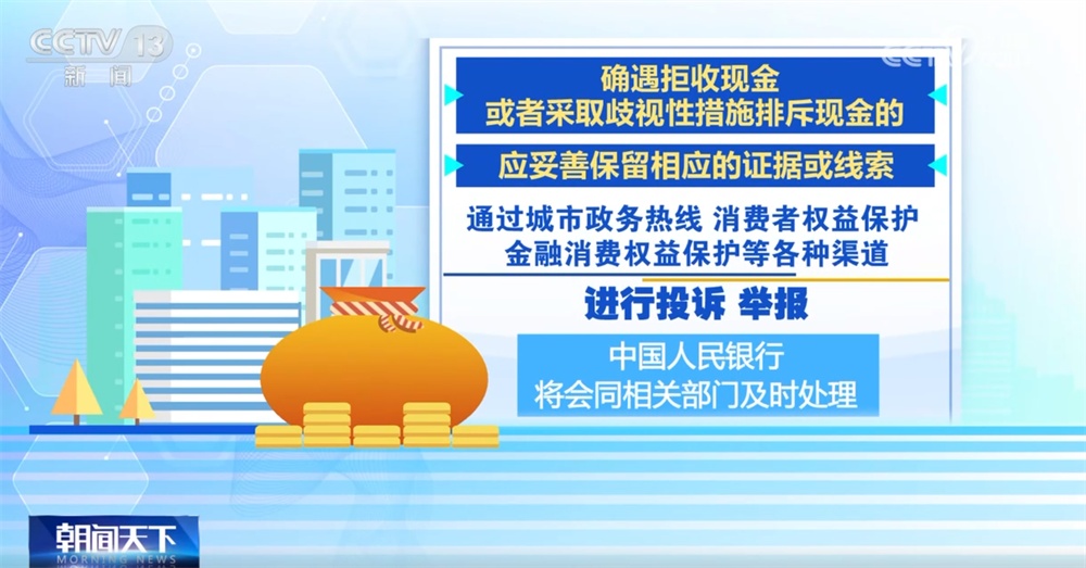 防范和整治拒收人民币现金行为打出“组合拳” 收付新规发布→ 防范和整治拒收人民币现金行为打出“组合拳” 收付新规发布→