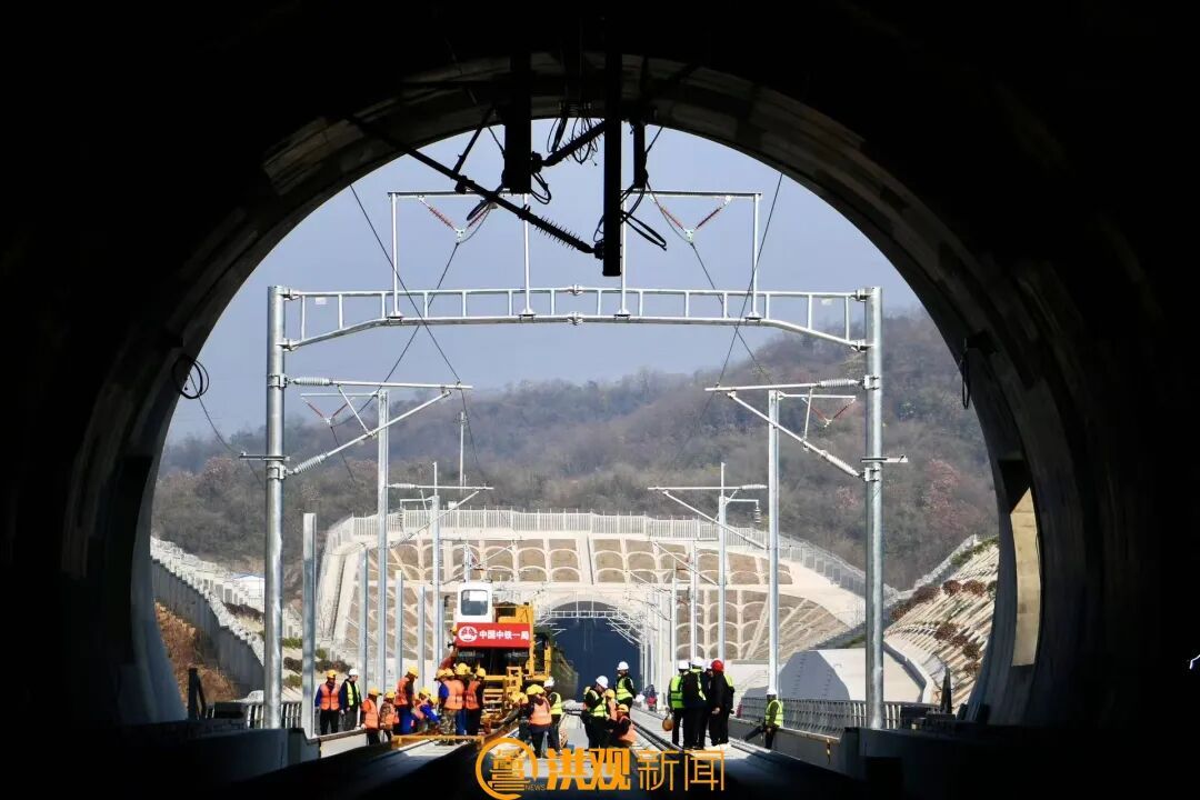 昌九高铁开始全线铺轨! 昌九高铁开始全线铺轨!