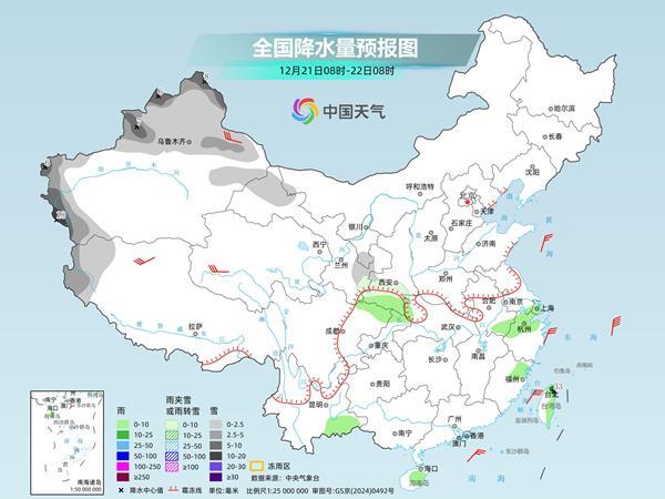 周末我国中东部地区降温猛烈 南方降雨短暂增多 周末我国中东部地区降温猛烈 南方降雨短暂增多