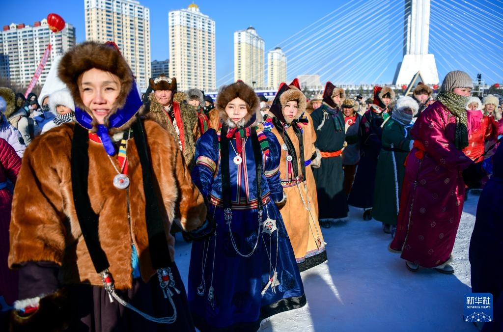 第二十一届内蒙古自治区冰雪那达慕开幕