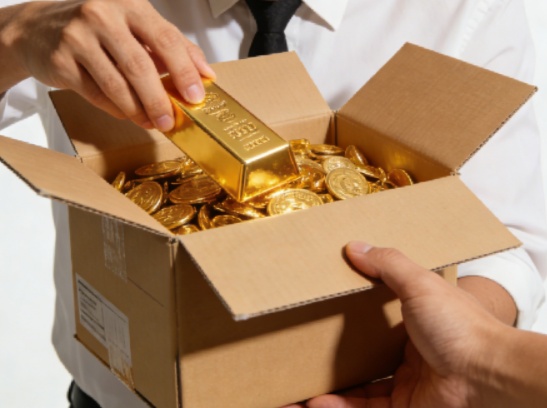 天降“横财”？连续三天收到黄金包裹后，佛山一男子被警方抓获