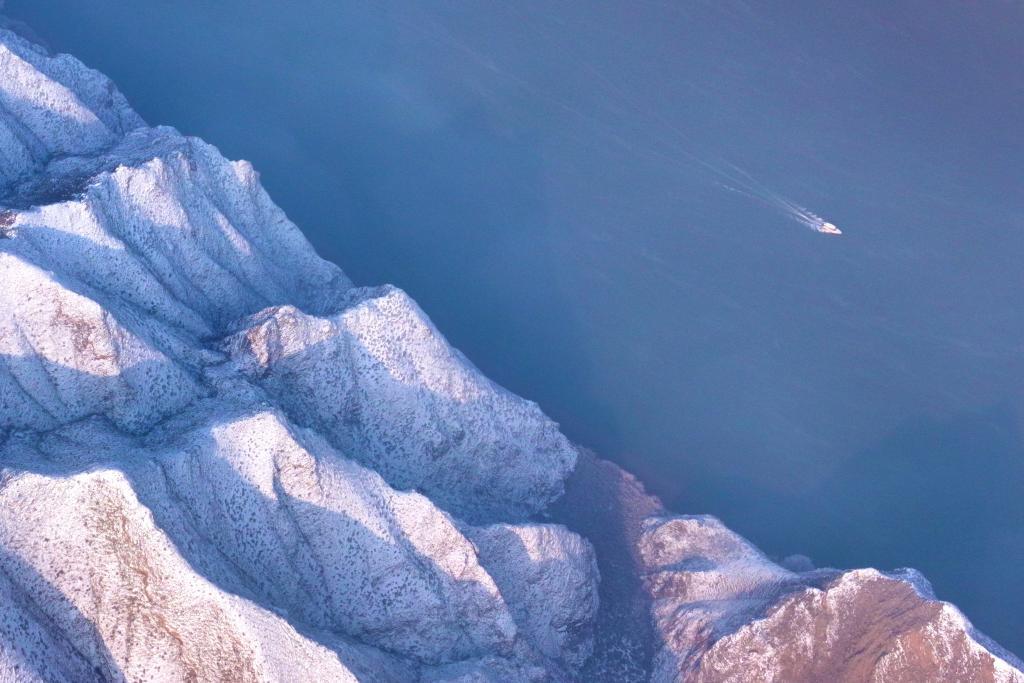 美丽中国丨雪落黄河景如画 美丽中国丨雪落黄河景如画
