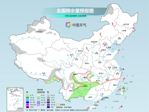 长江中下游降水将短暂增多 明起三股冷空气接力来袭 长江中下游降水将短暂增多 明起三股冷空气接力来袭