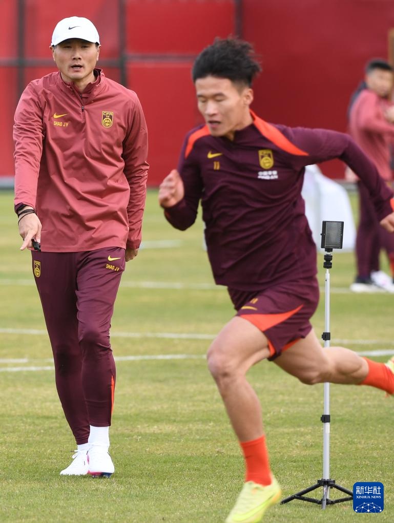 国足在广东集训