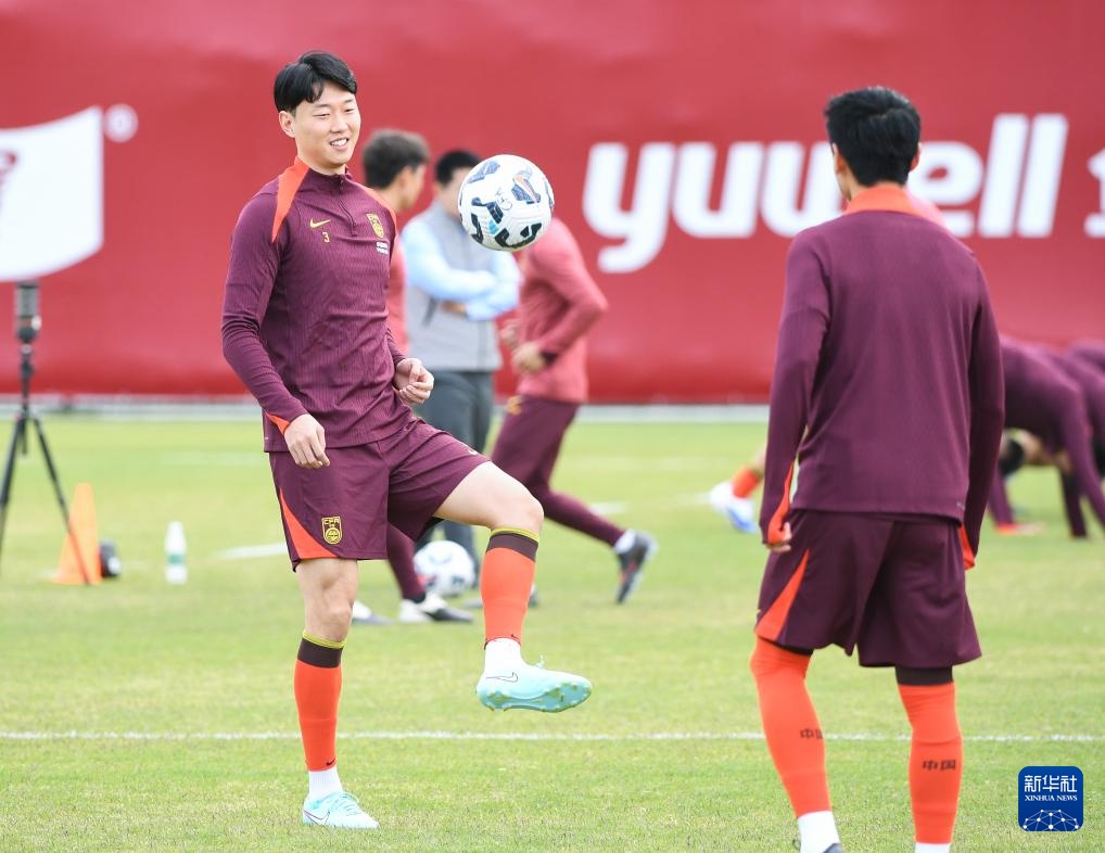 国足在广东集训