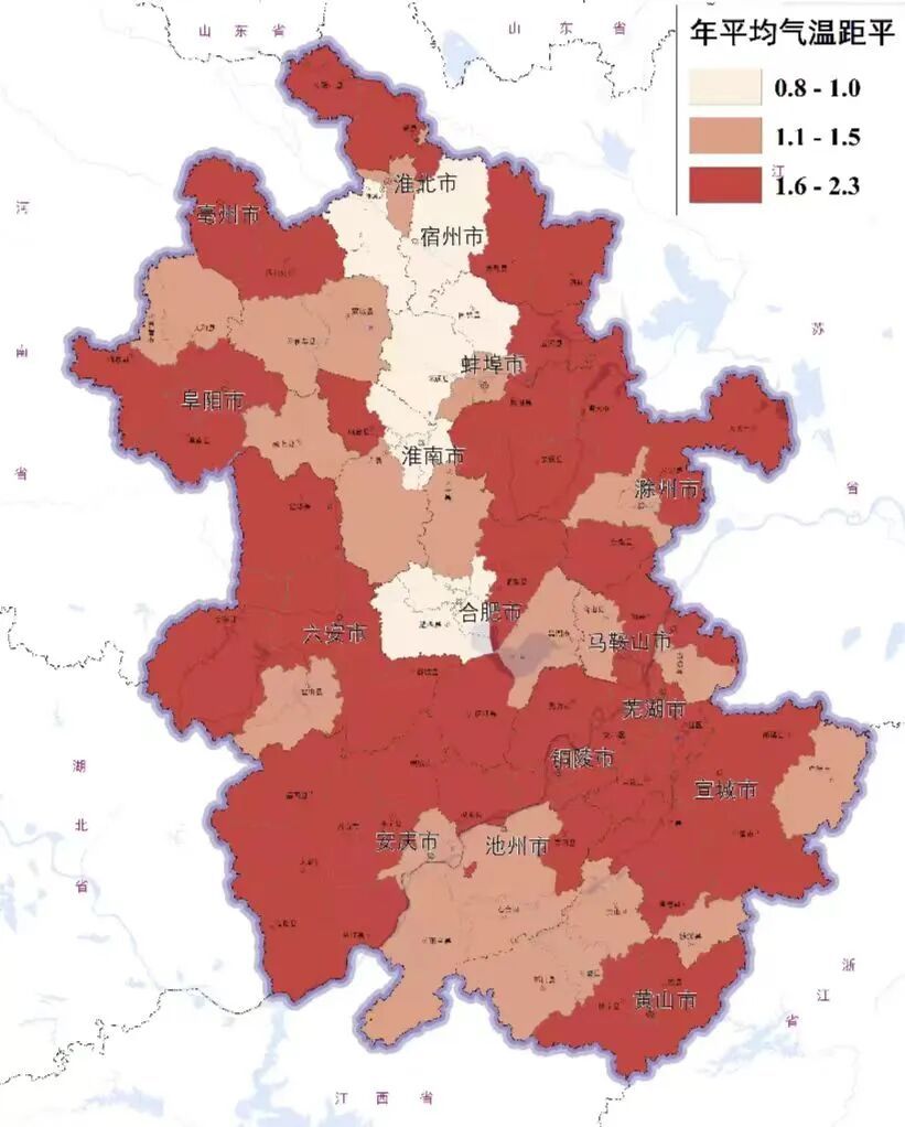 平均气温17.8℃，较常年偏高1.6℃！又是安徽最暖一年