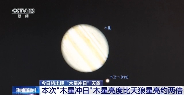 最亮时刻！今天将出现“木星冲日”天象