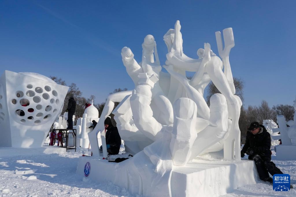 第28届中国·哈尔滨国际雪雕比赛收官