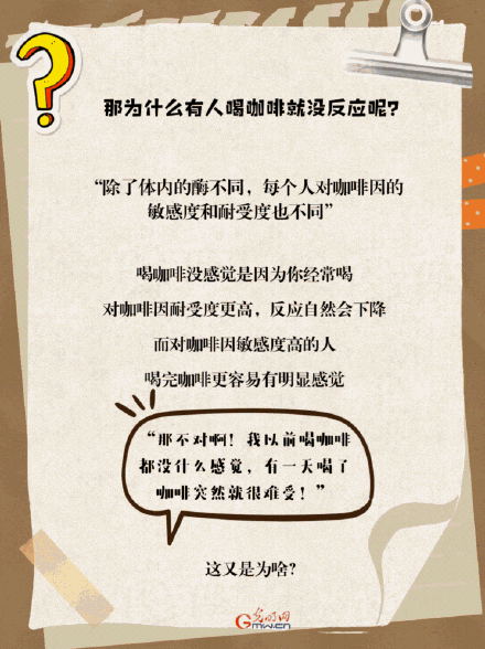 喝了咖啡就心慌，为啥？