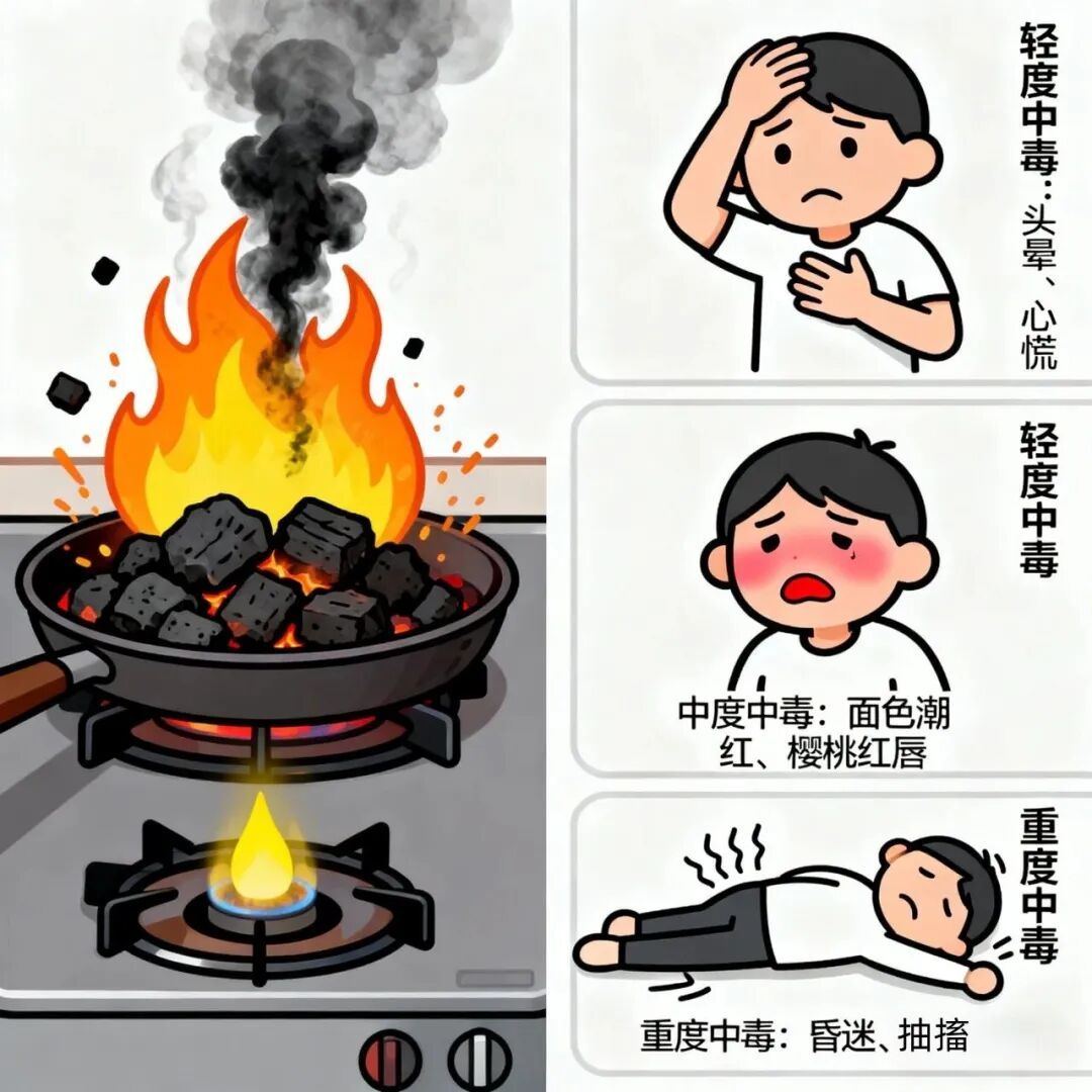 急救科普丨防范一氧化碳中毒