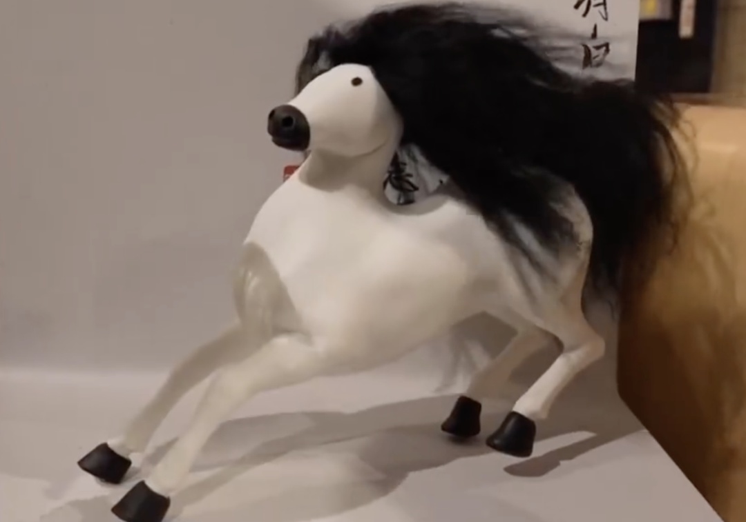 火出圈！一头潦草秀发，放荡不羁的疯感...网友：好抽象