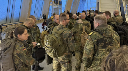 德军事人员离开格陵兰岛 德军事人员离开格陵兰岛