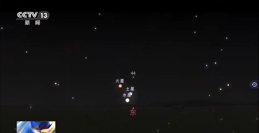金星合月、行星连珠等天象奇观轮番上演 观测指南请收好→
