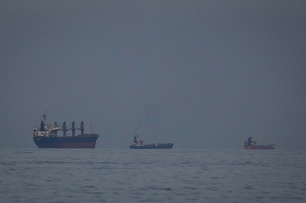 土交通部长称又一艘土耳其船只通过霍尔木兹海峡