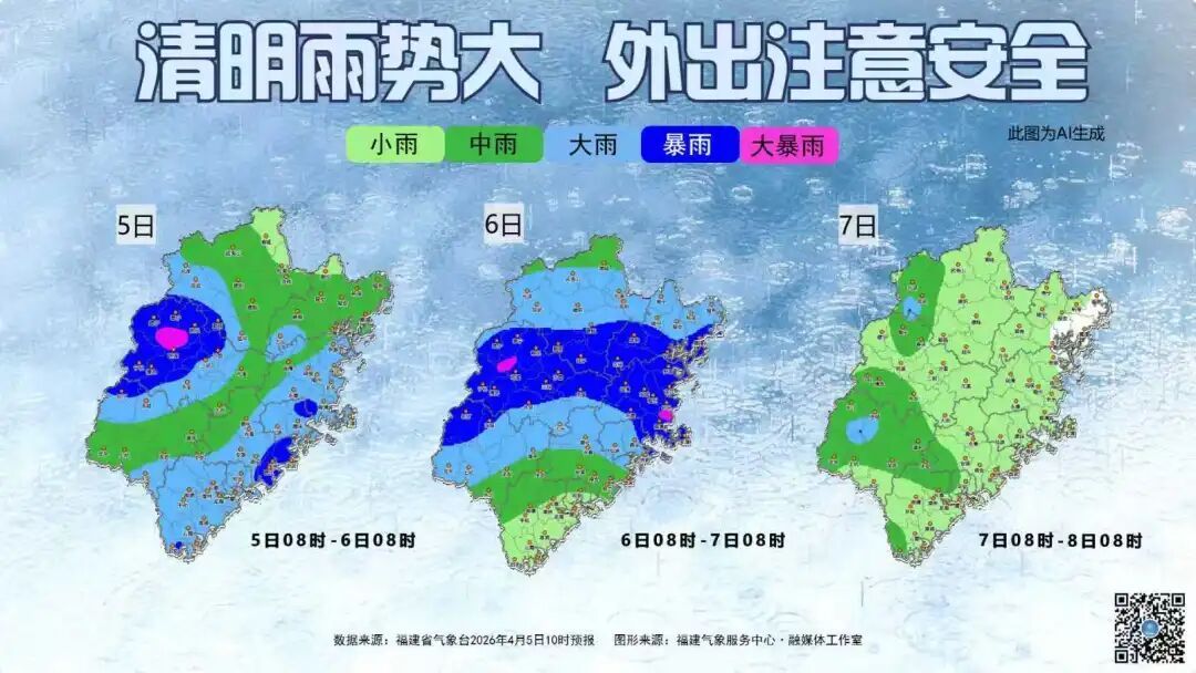 多地直冲30℃！福建人注意，今晚将迎暴雨、大暴雨!