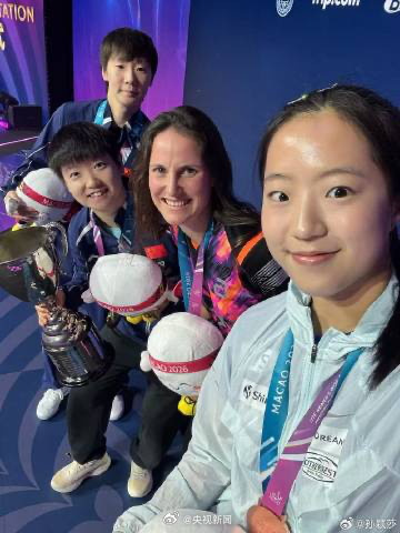 孙颖莎说新的挑战已在路上：下个赛场见！