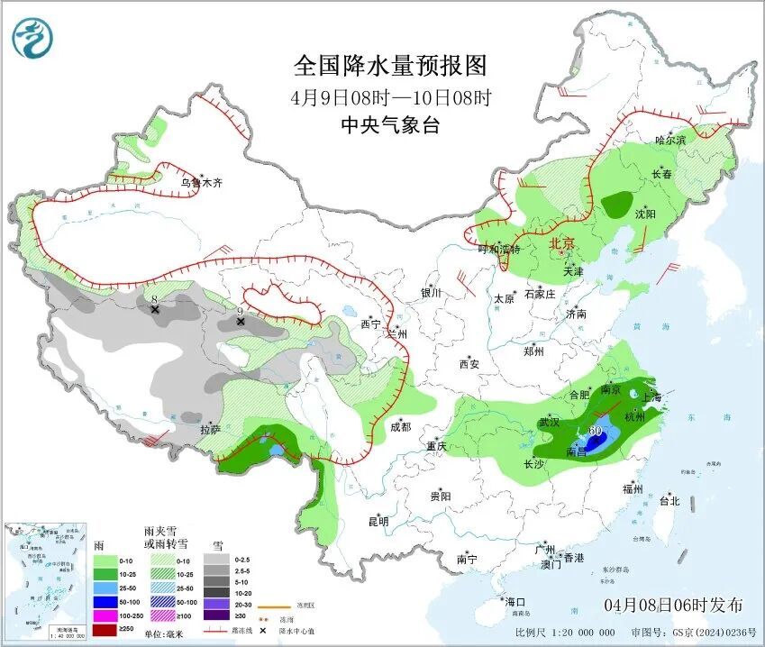 今晚 ，河北大部分地区迎降水！明天还有雨吗？