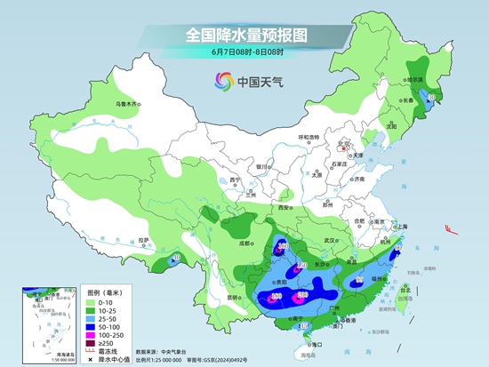 周末南方新一轮降雨来袭暴雨连成片 东北华北凉意十足
