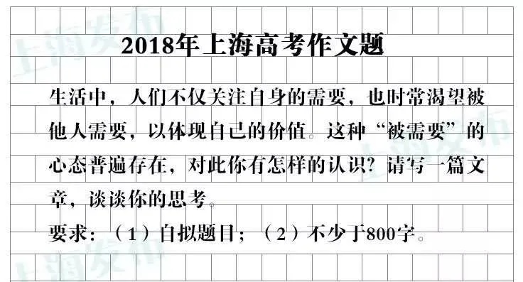 2026年上海高考作文题公布！专家：落点在“人”而非“技术”！考的是想象！