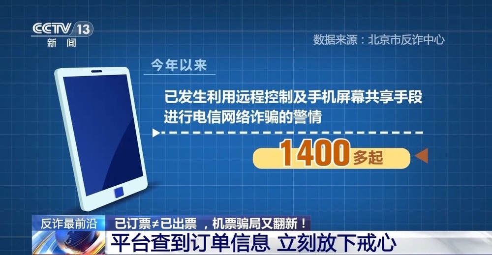 “官方验证”也有假？4小时被骗48万 警惕机票翻新骗局